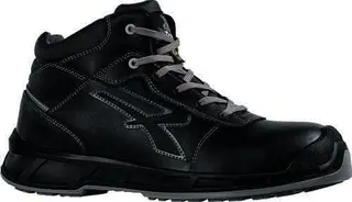 Sicherheitsstiefel Gaynor Gr.40 schwarz- grau S3 CI SRC ESD EN20345 Leder U.POWER