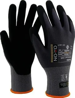 Handschuh Flexible Advanced 1905 Gr.6 sc hwarz/hellgrau EN388 EN420+A1 PSA II