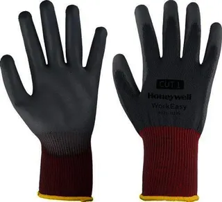 Handschuh Workeasy 13G GY PU 1 Gr.9 grau /rot EN 388 PSA II HONEYWELL