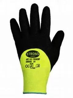 Handschuh NEONGRIP Gr.8 neongelb/schwarz EN 420,EN 388 PSA II STRONGHAND