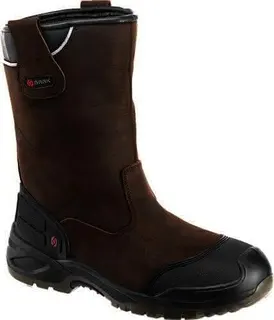 Sicherheitsschlupfstiefel Hercules Gr.40 braun S3 SRC WR EN20345 Leder BAAK