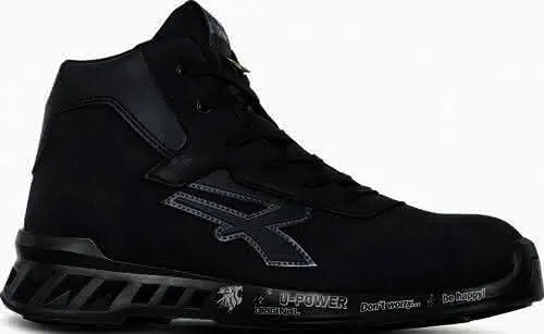 Sicherheitsstiefel PARKER Gr.42 schwarz S3 CI SRC ESD EN20345 Mikrofaser U.POWER