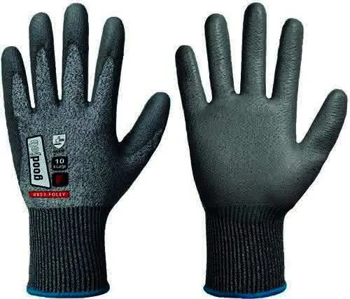 Schnittschutzhandschuhe FOLEY Gr.10 grau EN 388,EN 21420 PSA II GOODJOB