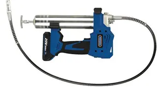 Akkufettpresse PROFESSIONAL 20 V/2,0 Ah f.400g Fettkart. DIN 1284 od.loses Fett – Bild 2