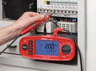 Installationsprüfgerät IT 105 z.Prüfung elektrischer Anlagen BENNING – Bild 2