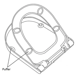 Villeroy & Boch Puffer für WC-Sitz (Omnia Architectura Vita)