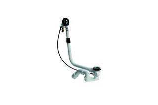 BE ZUB Badewanne Ab-ÜL Ab-ÜL-Garn. mit Zulauf D. 52 mm 725 mm weiß