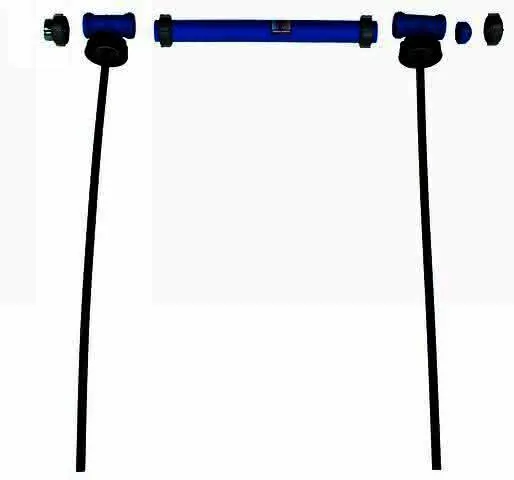 SCHÜTZ Set 2x Befüllleitung Niv-O-Quick für BTH 2500 Ersatz für NIV-O-MATIC