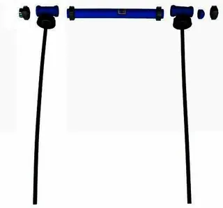 SCHÜTZ Set 2x Befüllleitung Niv-O-Quick für BT 1000-2000 Ersatz für NIV-O-MATIC