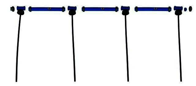 SCHÜTZ Set 4x Befüllleitung Niv-O-Quick für BTH 3000