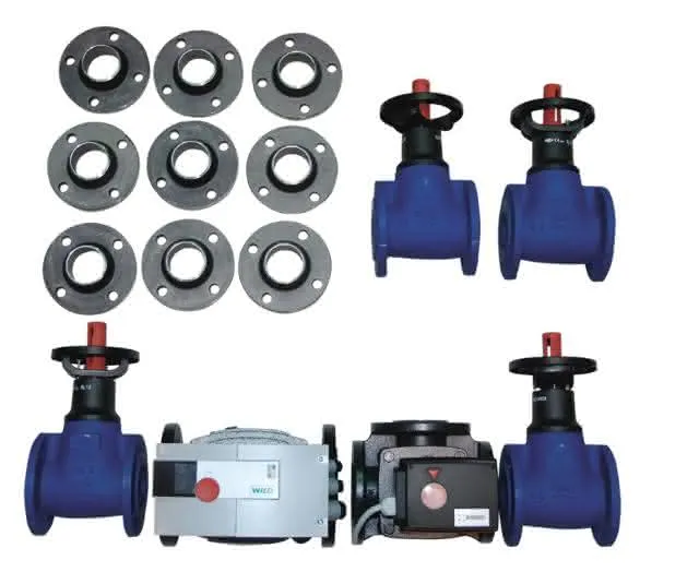 Rücklaufanhebung+Hocheffizienzpumpe Typ 1-250-E DN50+Pumpe u.Mischer kv=60-250kW