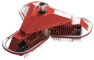 Pellets Maulwurfaustragung E3 für ePE-K, PC+PU inkl.Steuerung, motor.Hebevorricht