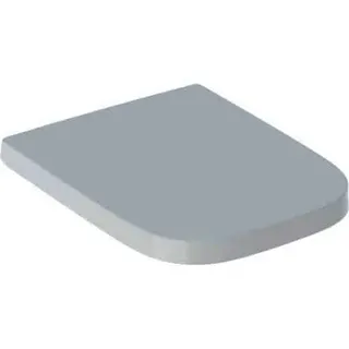 Geberit Renova Plan WC-Sitz, eckiges Design QuickRelease, f.WC teilgeschl. Form weiß – Bild 2