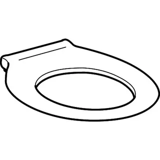 Geberit Renova Comfort WC-Sitzring barrierefrei, antibakteriell, weiß – Bild 3
