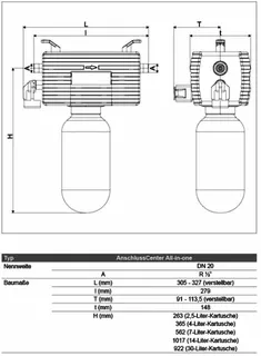 comfort-Anschluss-Center 3228 All-in-One DN 15 (1/2") für HWE/HVE Nr. 3228.15.881 – Bild 3