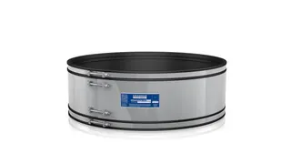 CR Schlauchadapt. Typ 2B CSC 9xx Sonder. (900-999mm), bis 1,5 bar, EPDM / V2A