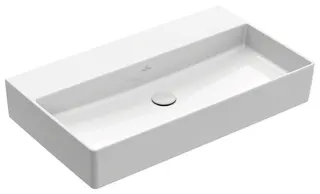 Villeroy & Boch Waschbecken Memento 2.0 800x470mm Rechteck ohne Überlauf Weiß Alpin – Bild 2