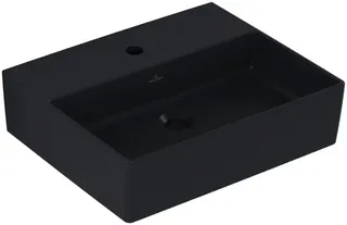 Villeroy & Boch Waschbecken Memento 2.0 500x420mm re-eckig 1HL. o. ÜL. Graphite cplus