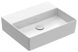 Villeroy & Boch Waschbecken Memento 2.0 500x420mm Rechteck ohne Überlauf Weiß Alpin