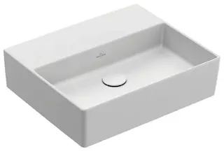Villeroy & Boch Waschbecken Memento 2.0 500x420mm Rechteck o. ÜL. Stone White CeramicPlus – Bild 2
