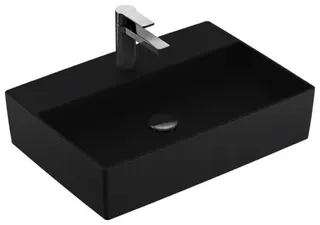 Villeroy & Boch AufsatzWT Memento 2.0 600x420mm re-eckig 1HL. o. ÜL. Graphite cplus – Bild 2