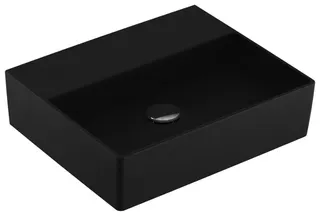 Villeroy & Boch Waschtisch Memento 2.0 500x420mm re-eckig o. ÜL. Unterseite geschl. Graphite cplus – Bild 2