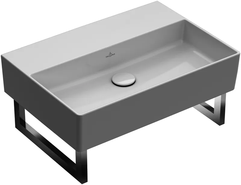 Villeroy & Boch Waschbecken Memento 2.0 600x420mm Rechteck o. ÜL. Weiß Alpin CeramicPlus