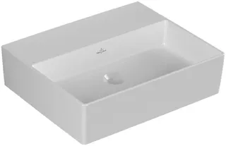 Villeroy & Boch Waschtisch Memento 2.0 500x420mm re-eckig o. ÜL. Unterseite geschl. we Alpin cplus – Bild 2