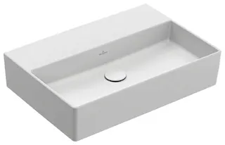 Villeroy & Boch Waschbecken Memento 2.0 600x420mm Rechteck o. ÜL. Stone White CeramicPlus – Bild 2