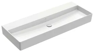 Villeroy & Boch Waschbecken Memento 2.0 1200x470mm Rechteck o. ÜL. Weiß Alpin CeramicPlus – Bild 2
