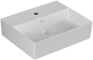 Villeroy & Boch Waschtisch Memento 2.0 500x420mm re-eckig 1HL. o. ÜL Unterseite geschl we Alpin c+ – Bild 2