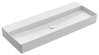 Villeroy & Boch Waschbecken Memento 2.0 1200x470mm Rechteck o. ÜL. Stone White CeramicPlus