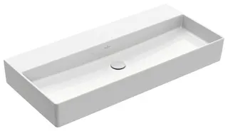 Villeroy & Boch Waschbecken Memento 2.0 1000x470mm Rechteck ohne Überlauf Weiß Alpin – Bild 2