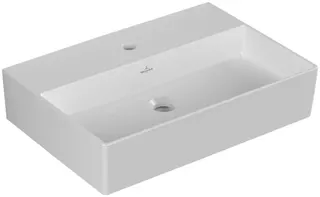 Villeroy & Boch Waschbecken Memento 2.0 600x420mm re-eckig 1HL. o. ÜL. Stone White cplus – Bild 3