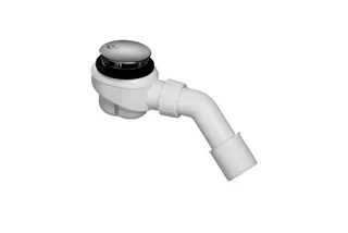BE ZUB Duschfläche Duschwanne Ab-ÜL Ablaufgarnitur DW D. 52 mm seitl. chrom