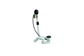 BE ZUB Badewanne Ab-ÜL Ab-ÜL-Garn. mit Zulauf D. 52 mm 560 mm chrom