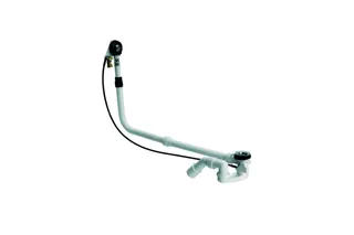 Bette ZUB Badewanne Ab-ÜL Ab-ÜL-Garn. mit Zulauf D. 52 mm 1070 mm weiß – Bild 2