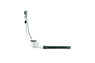 BE ZUB Badewanne Ab-ÜL Ab-ÜL-Garn. Silhouette D. 90 mm 725 mm weiß