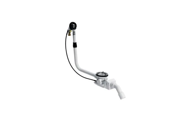 Bette ZUB Badewanne Ab-ÜL Ab-ÜL-Garn. mit Zulauf Silhouette D. 90 mm 725 mm chrom