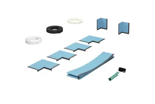 BE ZUB Duschfläche DW Dichtsystem Pro für bodenebene Montage von Duschen