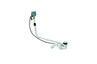 BE ZUB Badewanne Ab-ÜL Ab-ÜL-Garn. Plus 5 mit Zulauf Silhouette D.52 mm 1070 mm