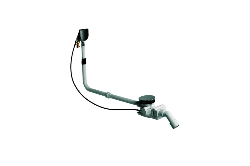 Bette ZUB Badewanne Ab-ÜL Ab-ÜL-Garn. Plus 5 mit Zulauf Silhouette D. 90 mm 1070 mm