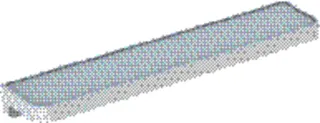 GE Renova Plan Wandablage, 60x12cm, weiß