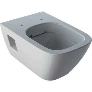 Geberit Renova Plan Wand-WC Tiefspüler teilgeschlossene Form Rimfree, weiß Tect – Bild 2
