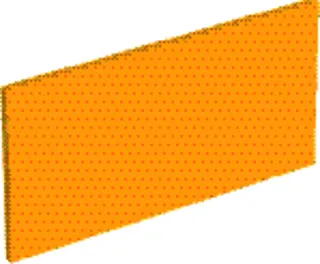 Geberit Bambini Dekorblende, Seite höheres Becken, gelb