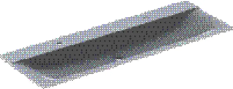 Geberit Xeno2 Möbelwaschtisch, 140x48cm zwei Hl., ohne Überlauf, weiß-alpin