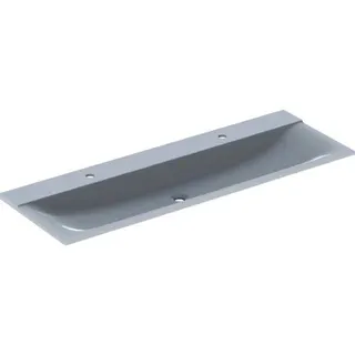 Geberit Xeno2 Möbelwaschtisch, 140x48cm zwei Hl., ohne Überlauf, weiß-alpin – Bild 2