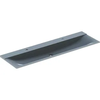 Geberit Xeno2 Möbelwaschtisch, 160x48cm zwei Hl., ohne Überlauf, weiß-alpin – Bild 2