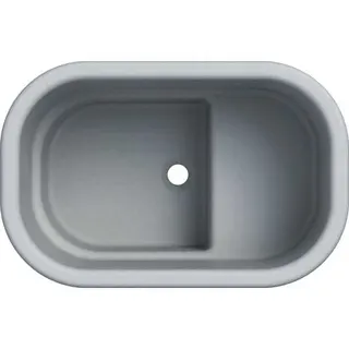 Geberit Bambini Sitzbadewanne 71,5x46,5x39,5cm, ohne Überlauf, weiß – Bild 2