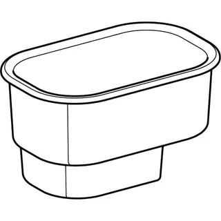 Geberit Bambini Sitzbadewanne 71,5x46,5x39,5cm, ohne Überlauf, weiß – Bild 3